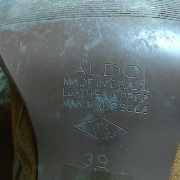 ALDO SUEDE KNEE HIGH BOOTS - Picture 9 of 9